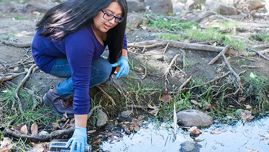 Biology major photo of student or faculty