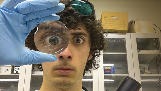 Physics major photo of student or faculty