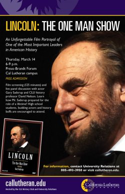 Lincoln: The One-Man Show