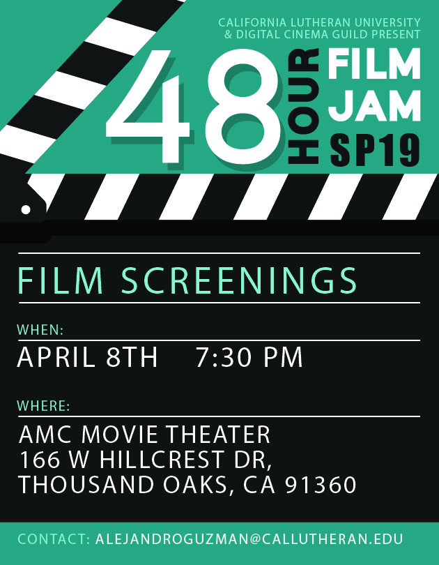 CLU 48 Hour Film Jam! | California Lutheran University