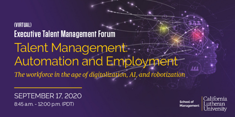 The Future of Work: Automation and Employment - The workforce in the age of digitalization, AI, and robotization (Virtual)