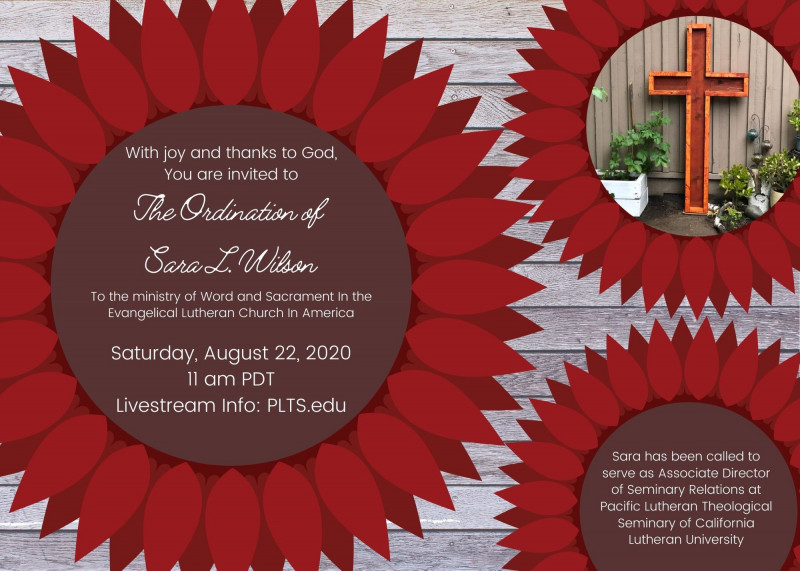 Ordination of Sara Wilson