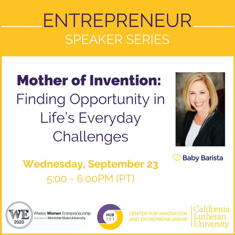 Mother of Invention: Finding Opportunity in Life’s Everyday Challenges (Virtual)