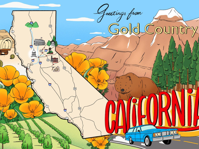 California Gold Country: An Armchair Historic Tour