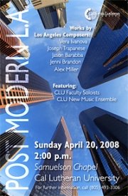 Sixth Annual New Music Concert: Postmodern L.A.