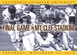 Final Game at Mt. Clef Stadium