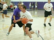 First Kingsmen Basketball Game in the New Gilbert Sports and Fitness Center