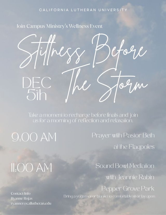 Stillness Before the Storm