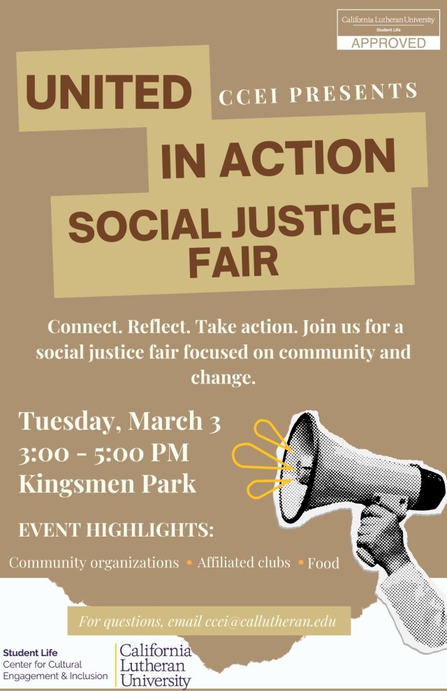 United in Action: Social Justice Fair 