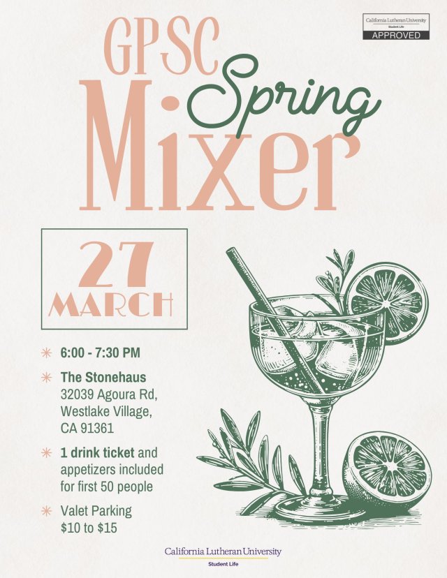 GPSC Spring Mixer