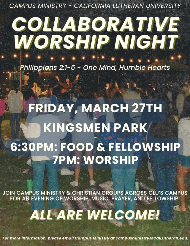 Collaborative Worship Night