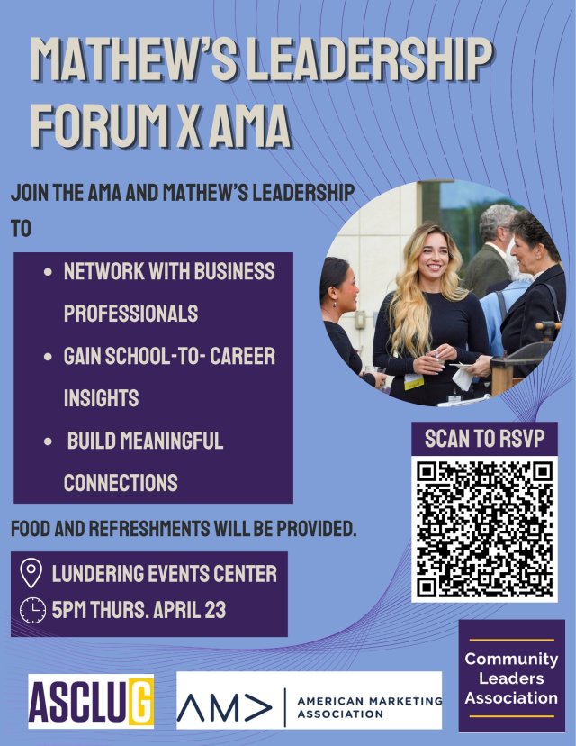 Expand Your Network @ Mathews Leadership Forum