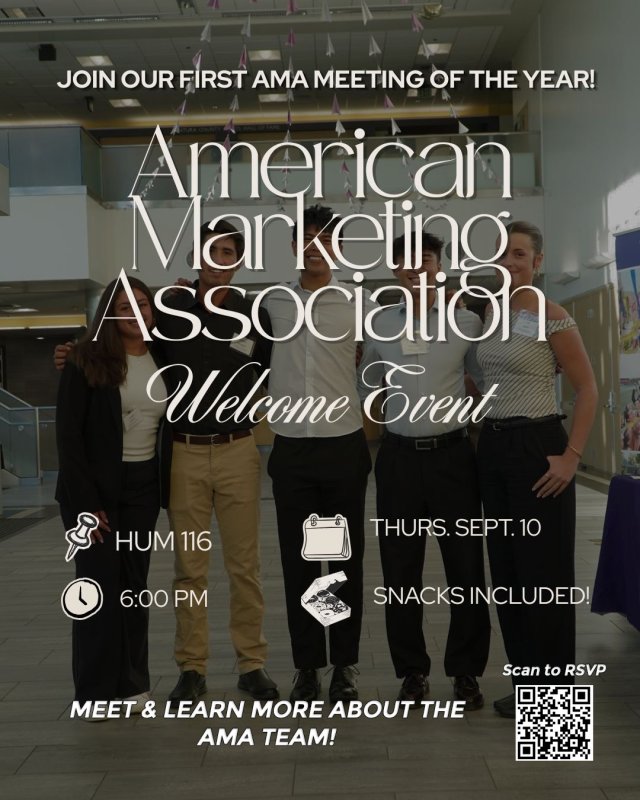 AMA Welcome Event