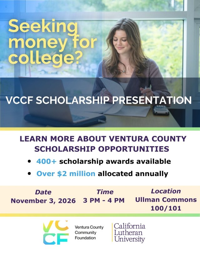 Ventura County Community Foundation Scholarship Presentation 
