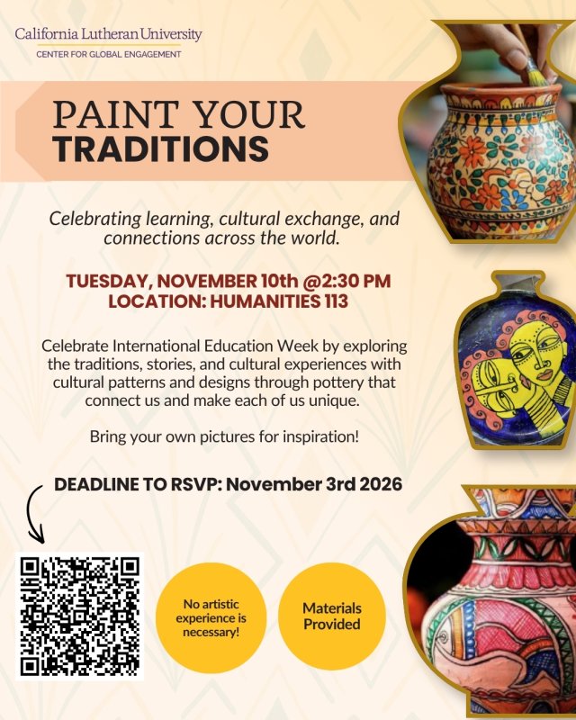Paint Your Tradition: Exploring Culture Through Art