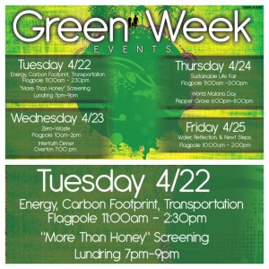 Green Week: Alternative Transportation and Clean Energy