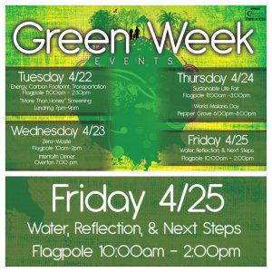 Green Week: Reflect & Commit