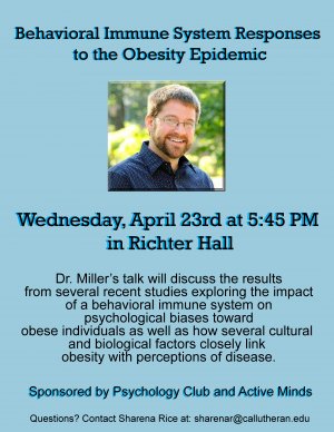 Behavioral Immune System Responses to the Obesity Epidemic