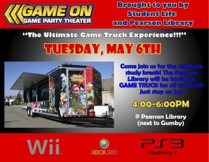 Release the Stress Before the Test - Video Game Truck!