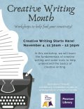 Creative Writing Starts Here!