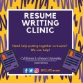 Resume Writing Clinic