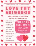 LOVE THY NEIGHBOR (Valentine's Event)