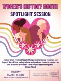 Women's History Month Spotlight Session