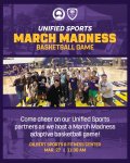 Unified Sports March Madness Basketball Game