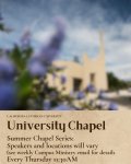Summer Chapel Series - Meditation at the SEEd Garden with Ryanne