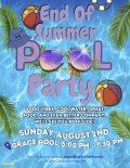 End of Summer Pool Party