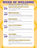 WOW: Week of Welcome
