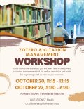 Zotero & Citation Management Workshop
