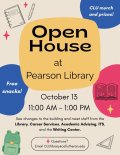 Open House at Pearson Library