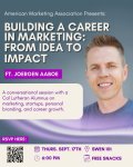 Building a Career in Marketing: From Idea to Impact