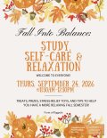 Fall Into Balance: Study, Self-Care, and Relaxation