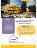 Registration Assistance: Spring 2027 Schedule