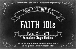 Come Together Now: Faith 101s