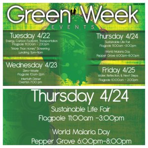 Green Week: Sustainable Life