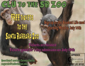 CLU to the SB Zoo