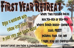First Year Retreat