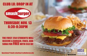 Club Lu: Drop In At Smashburger