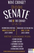 Senate Mandatory Elections Meeting