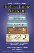 Undisclosed Baggage: A 10 Minute Play Festival