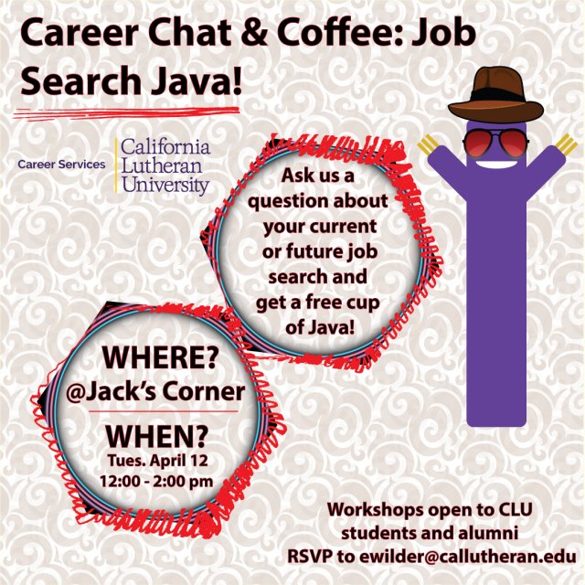 Career Chat & Coffee: Job Search Java!