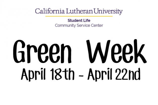 Green Week: 6 Minutes of Service