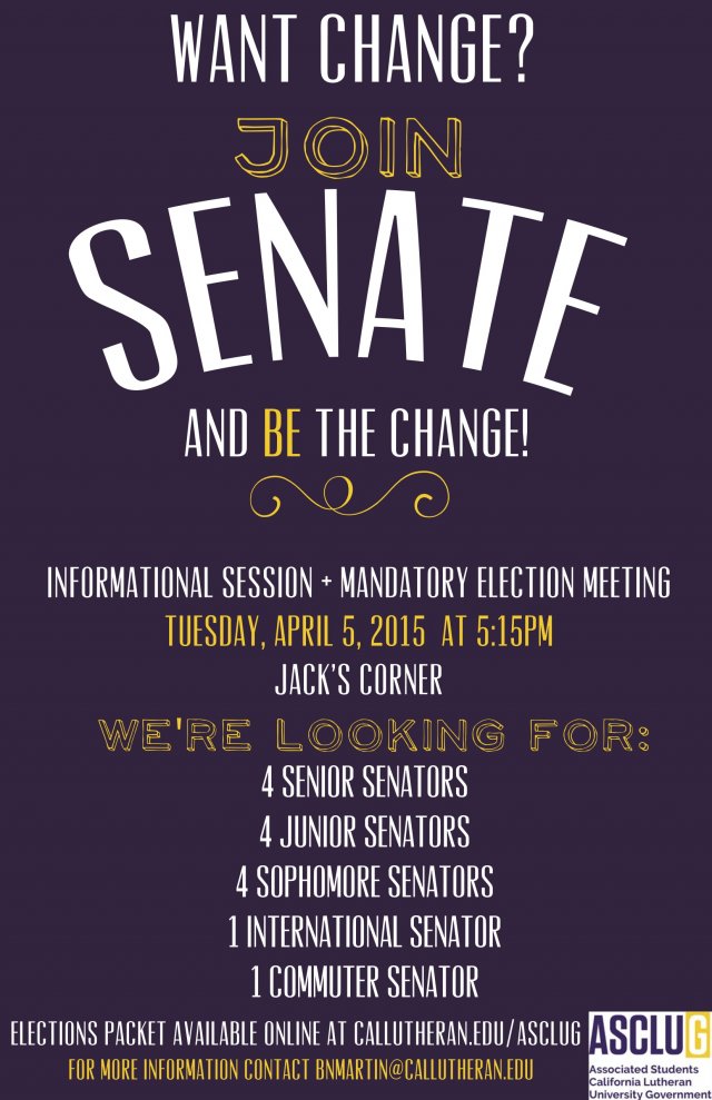 ASCLU Senate 2016-2017 Elections