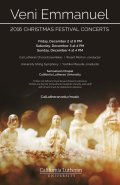 Christmas Festival Concerts - Veni Emmanuel