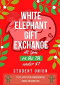 White Elephant Gift Exchange/Gingerbread House Decorating