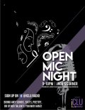 iCLU Radio's Open Mic Night