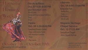 Hispanic Heritage Week: Dia De La Raza